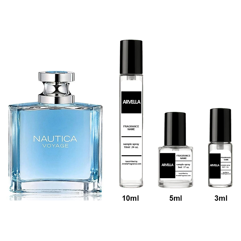 Nautica Voyage Sample 10ml Spray - Arvella Fragrance